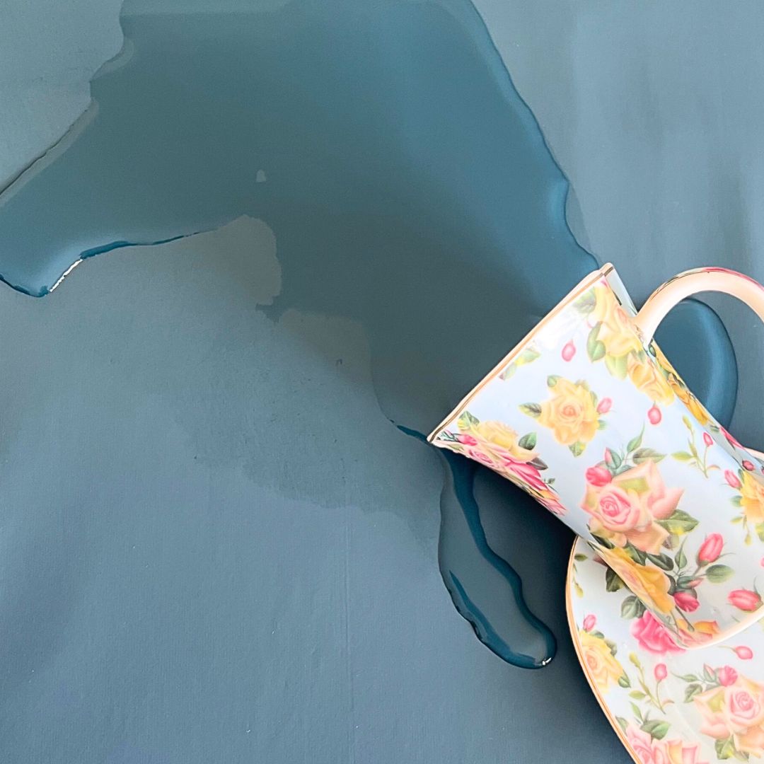 Waterproof mattress protector, spilt tea, wipe clean, spills